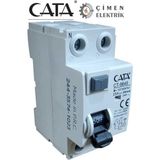 MCM Group Cata Ct 9649 2X25A 300MA 6ka Monofaze Kaçak Akım Rölesi