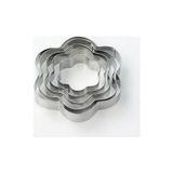 MCM Group Çiçek Kurabiye Kalıbı Metal 5 Parça