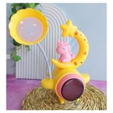 MCM Group Çocuk Odası Ay ve Unicorn Desenli Gece Lambası