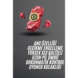 MCM Group Çocuklara Özel Stres Çarklı Kablosuz Bluetooth Kulaklık Anc Özellikli