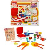 MCM Group Crafy Pazar Kahvaltısı Oyun Hamuru Seti 300 G 23 Parça