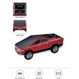 MCM Group D68 Cyber Model Araba Tasarımlı Bluetooth Hoparlör 15W Güçlü Ses Rgb LED /tws/usb Kırmızı ( Lisinya )