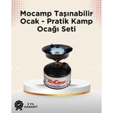 MCM Group Dayanıklı, Paslanmaz ve Yüksek Isı Dayanımlı Kamp Ocağı – Uzun Süreli Kullanım Için