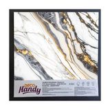 MCM Group Decohandy Pvc Yapışkanlı Yer Karosu 30X30CM 4'lü Paket - Beyaz Inci 0,36M2