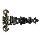 MCM Group Dekoratif, Sac Tek Kuyruklu Menteşe - 40X68 Mm, Küçük, Antik, 100 Adet - Lisinya