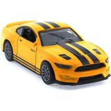 MCM Group Die Cast Çek Bırak Metal Sarı Spor Araba