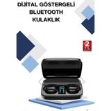 MCM Group Dijital Göstergeli Bluetooth Kulaklık Kablosuz Tws Stereo Bluetooth 5.0