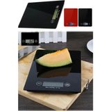 MCM Group Dijital Mutfak Tartısı - 5 kg Kapasite, 1 Gram Hassasiyet, Şık Siyah Cam Tasarım