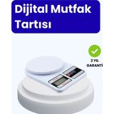 MCM Group Dijital Mutfak Terazisi 10KG Kapasiteli 1g Hassasiyetli