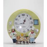 MCM Group Duvara Asmalı Aşcı Tasarımlı Polyester Saat ALK1543 ( Lisinya )