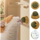 MCM Group Duvara Yapışan Dönen Kedi Nanesi Cat Oyun Topu Doğal Kedi Oyuncağı