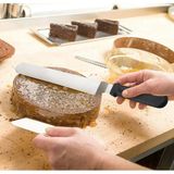 MCM Group Eğik Pasta Sıvama Spatulası Metal 33 cm