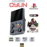 MCM Group El Atarisi 3.5 Hd Ekran Gamepad Nostalji Oyun Atari Psp/ps1/fıfa Gta Mario 10.000 Games Oyun Konsolu