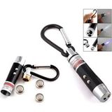MCM Group El Feneri Anahtarlık Işıklı Anahtarlık 3 Fonksyonlu Lazer LED Fener ( Lisinya )