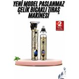 MCM Group Erkeklere Özel 3 Başlıklı Tıraş Makinesi Saç Sakal Ense Kulak Tıraşına Uygun