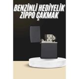 MCM Group Erkeklere Özel Hediyelik Eşya Zippo Metalik Benzinli Çakmak Doldurulabilir