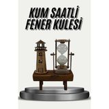 MCM Group Eyfel Kulesi ve Deniz Feneri Dekoratif Masa Biblosu Hediyelik