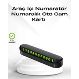 MCM Group Fosforlu Işıltı ile Araç Içi Telefon Numaratörü – Güvenli Parkın Anahtarı