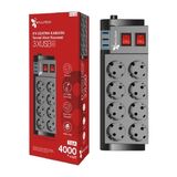 MCM Group Ftr-08 8’li Termal Akım Korumalı Priz - Lisinya