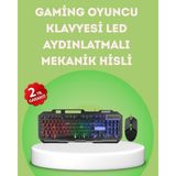 MCM Group Gaming Klavye ve Mouse Seti PG8018 – Dayanıklı Tuşlar, Hızlı Komut