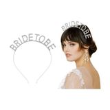 MCM Group Gümüş Kaplama Kristal Taşlı Bride To Be Gelin Tacı