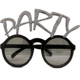MCM Group Gümüş Simli Party Yazılı Parti Gözlüğü Show 15X7 cm - Lisinya