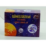 MCM Group Güneş Sistemi 3 Lü Model Güneş Dünya Ay
