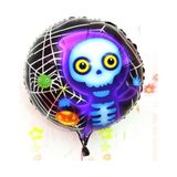 MCM Group Halloween Iskelet Hayalet Folyo Balon 18 Inç