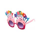 MCM Group Happy Birthday Yazılı Pembe Fuşya Parti Gözlüğü