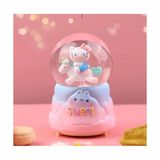 MCM Group Hello Kitty Içi Dönmeli Püskürtmeli Işıklı Müzikli Kar Küresi Büyük Boy Model 2