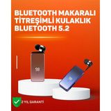 MCM Group Iki Telefona Aynı Anda Bağlanan Bluetooth 5.3 Klipsli Kulaklık – Mfb Çok Noktalı Bağlantı