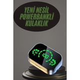 MCM Group Kablosuz Bluetooth Kulaklık Çift Telefon Destekli Powerbankli Dijital Göstergeli