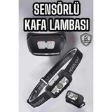 MCM Group Kafa Lambası Kamp Lambası Sensörlü Şarjlı Ayarlanabilir