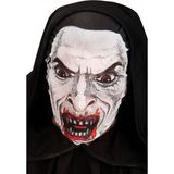 MCM Group Kafaya Tam Geçmeli Bez Vampir Maskesi - Streç Korku Maskesi - 3D Baskılı Maske Model 2 - Lisinya