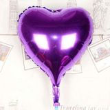 Mcm Group Kalp Uçan Balon Folyo Mor 80 Cm 32 İnç