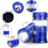 MCM Group Kamp Lambası Solar Şarjlı Kızaklı Kamp Feneri LED Lamba Işıldak