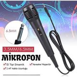 MCM Group Karaoke Mikrofon Kablolu Mikrofon 6.5 mm Karaoke Mikrofonu ( Lisinya )