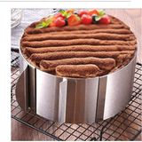 MCM Group Kek Kalıbı - Ayarlanabilir Kelepçeli Yuvarlak Paslanmaz Metal