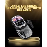 MCM Group Kişiselleştirilebilir LED Ekranlı Bluetooth Kulaklık – Oyun & Müzik Modlu