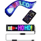 MCM Group Kumandalı App Kontrollü LED Ekran 16X192 Pixel LED Matrix Araç Camı Yazısı