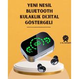 MCM Group LED Ekranlı Kablosuz Kulaklık – Gürültü Önleyici Mikrofon ve Dokunmatik Özellikli