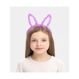 MCM Group LED Işıklı Peluş Tavşan Kulak Taç Lila