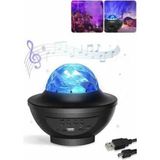 MCM Group Masa ve Gece Lambası Renkli Projektör Işıklı Disko Topu Bluetooth Hoparlör