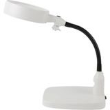 MCM Group Masaüstü 10X LED Işıklı Büyüteç Okuma El Sanatları Onarım Büyüteç 7765 - Lisinya