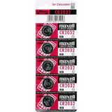 MCM Group Maxell CR2032 3V Lityum Düğme Pil 5'li Paket ( Lisinya )