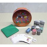 MCM Group Metal Kutulu 120 Chip ve 2 Adet Iskambil Kağit Setine Sahip Poker Oyunu ALK3535 - Lisinya