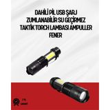MCM Group Mini Boy LED El Feneri - 2000 Lümen, Su Geçirmez Tasarım