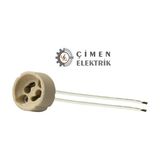 MCM Group Noas YL91 0010 Gu-10 Ampül Duyu 12CM Kablolu - Elektrik Tesisatı Için Kaliteli Kablo