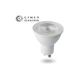 MCM Group Noas YL91 0701 D Dimlenebilir 7W LED Çanak Ampül 6400K Beyaz Işık GU10 Duy