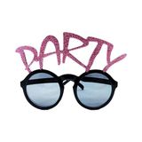 MCM Group Party Yazılı Simli Pembe Renk Parti Gözlüğü 15X7 cm - Lisinya